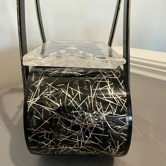 Florida Handmade Made in Miami Lucite Vintage Purse - Picture 7 of 11